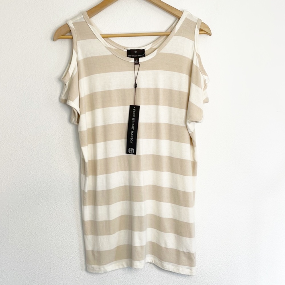 Fenn Wright Manson cold shoulder top L